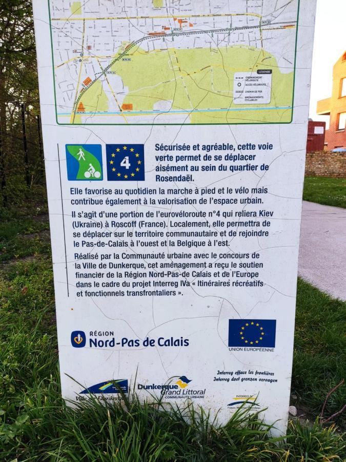 Apartmán Nid Douillet Au Coeur De Rosendael,Tres Bien Situe Dunkirk Exteriér fotografie